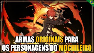 ARMAS ORIGINAIS PARA OS PERSONAGENS DO MOCHILEIRO [upl. by Aramak782]