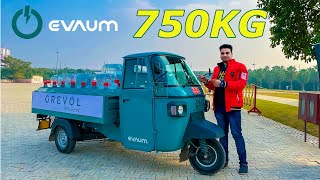 Electric 3 wheeler loading auto details and review from GREVOL  Hindi  King Indian [upl. by Devora355]