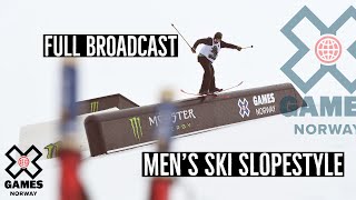 Men’s Ski Slopestyle FULL BROADCAST  X Games Norway 2020 [upl. by Nefets]