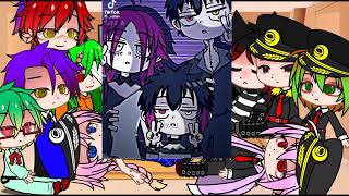 nanbaka react to jyugo🏳‍🌈💅👁👄👁💅 [upl. by Nassi]