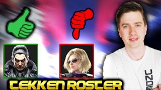 TMMs Opinion On All TEKKEN 8 Characters LIKE Or DISLIKE [upl. by Rosenblast]