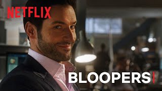 Lucifer  Season 5 Bloopers  Netflix [upl. by Latnahc]