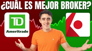 TD Ameritrade vs Interactive Broker ¿Hora de cambiar de broker Mejor broker con poco dinero [upl. by Niuqram]