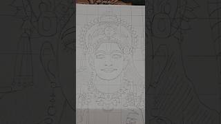 Shree ram ji drawing drawing art shorts [upl. by Fari]