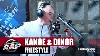 Exclu Kanoé amp Dinor quotFreestyle les 2 meilleurs rappeurs dInstagramquot PlanèteRap [upl. by Shayla613]