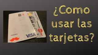 ¿Como usar las tarjetas [upl. by Lihp]