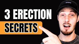 3 Erection Secrets  How to Stop Sexual Performance Anxiety [upl. by Ailaham]