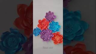 Diy paper flowerflower making tutorialdiy mini flower for decorationmini flower makingflower [upl. by Sheedy]