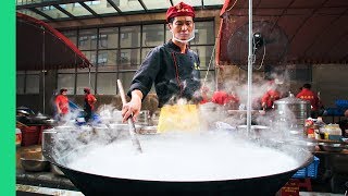 How To Cook Lunch For 800 People in Guangzhou China  Guangzhou STREET FOOD Tour [upl. by Assenal]