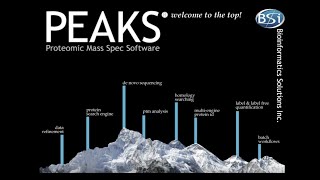 PEAKS Studio  Proteomic Mass Spectrometry Software  Overview [upl. by Adnuhsor]