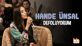 Hande Ünsal  Defoluyorum  Akustik [upl. by Franzoni812]