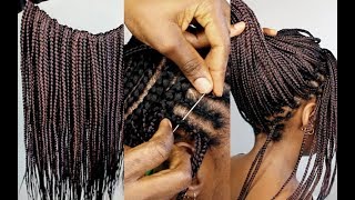 HOW TO CROCHET BRAIDS FOR BEGINNERS  step by step Small Size [upl. by Mackintosh325]