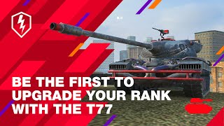 WoT Blitz The First Tank With a Rank Upgrade Available [upl. by Hilliard]