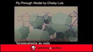 Eleftherios Pavlides  Tetradecahedron as Palimpsest of the Monododecahedral 1 G4G14 Apr 2022 [upl. by Annawal]