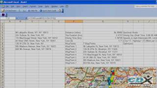 Route Optimization in Excel [upl. by Eirovi]