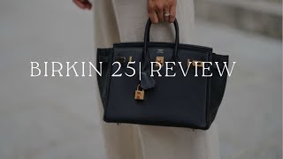 The BIRKIN 25 Worth It Wear amp Tear Review MODSHOTS [upl. by Yaya317]