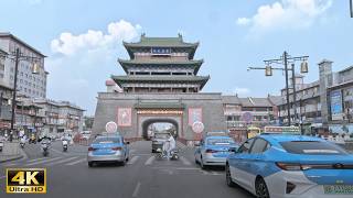 Kaifeng 4K  Driving Downtown  A Beautiful Tourist City Chinas Famous Ancient Capital [upl. by Leahcimnaj375]