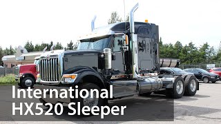 International HX520 Tandem Axle Sleeper Truck  Maxim Truck amp Trailer [upl. by Ayekram]