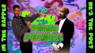 Will Smith  Fresh Prince of Belair Theme Song ft Tupac [upl. by Aihsenyt]