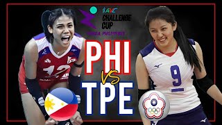 CHINESE TAIPEI vs PHILIPPINES  AVC 2024 Asian Women Volleyball Challenge Cup Live Scoreboard [upl. by Hiroko]