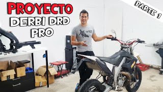 Proyecto Derbi DRD PRO  PARTE 1 KikeGTR [upl. by Amahcen272]