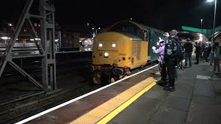 20189 20142 amp 37407 UK Railtours The Capital TractorsReturn Positioning Tour [upl. by Dumond]