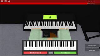 How to play Happy Birthday on Roblox Piano [upl. by Ecenahs901]