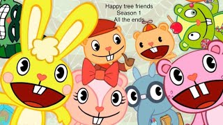 Happy tree friends season 1  all endings 1999 [upl. by Notloc]