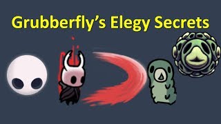 HOLLOW KNIGHT  Grubberflys Elegy Interactions [upl. by Cirederf686]