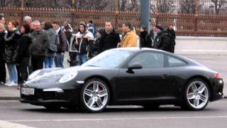 2012 Porsche 991 Carrera S Sound in Vienna [upl. by Nostets177]