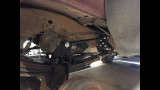 F150 axle wrap and Traction bar install [upl. by Bethezel153]