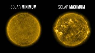 Sun Comparison Solar Minimum vs Solar Maximum [upl. by Phillips]