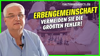 Die zwei größten Fehler bei der Erbengemeinschaft [upl. by Lairbag]