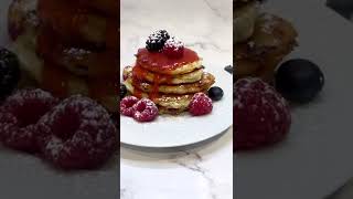 Light and Fluffy cottage cheese pancakes [upl. by Notnel]