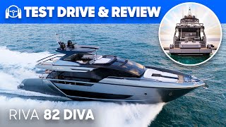 Brand NEW 💎 €6 Million Riva 82 Diva  Full Yacht Tour amp Review [upl. by Ainad]