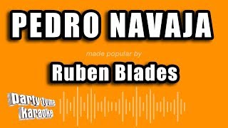 Ruben Blades  Pedro Navaja Versión Karaoke [upl. by Lerej]