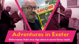 Adventures in Exeter  Bibliomaniac with Robin Ince  Episode 1 books documentary [upl. by Ybbob]