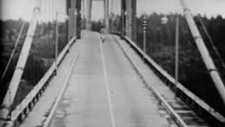 Tacoma Narrows Bridge Collapse 1940 [upl. by Ennasor]