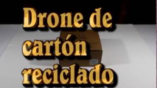 Papacria Tutorial como hacer un Drone de Cartón Reciclado [upl. by Odrahcir277]