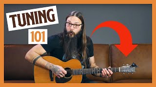 How to Tune a Guitar For Beginners [upl. by Ano184]