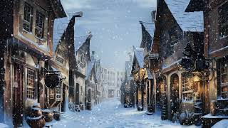 1 Hour Relaxing Harry Potter WinterChristmas Music [upl. by Aitsirt]