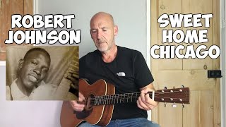 Sweet Home Chicago  Easy version  Guitar lesson [upl. by Yentiw]