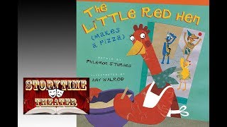 The Little Red Hen Makes a Pizza  Childrens Books Read Aloud [upl. by Pylle]