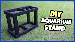 Building A 40 Gallon Breeder Aquarium Stand Cheap amp Easy [upl. by Aisyram]