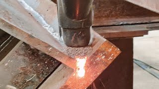 Submerged Arc Welding  SAW Practical Video [upl. by Campagna557]