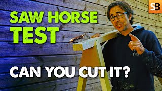 The Saw Horse  An Apprentice Carpenter Test [upl. by Nairrot]