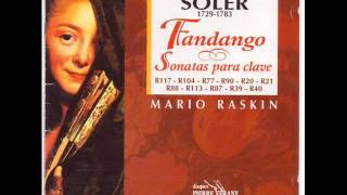 fandango Soler Mario Raskin clavecin [upl. by Halland694]