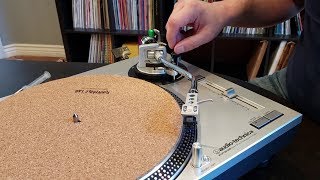 16  Fixing the dropping tonearm on my Audio Technica AT LP120 USB turntable [upl. by Eanwahs]