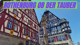 Rothenburg ob der Tauber  Exploring Germanys Fairytale Town [upl. by Kela]