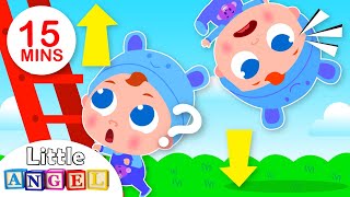 Up and Down  Opposites Song  Best Nursery Rhymes amp Kids Songs by Little Angel [upl. by Aicnarf529]